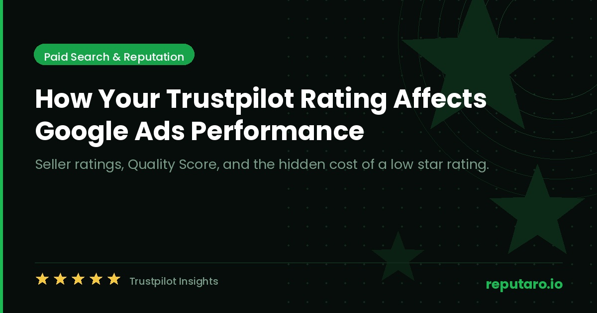 How Your Trustpilot Rating Affects Your Google Ads Performance